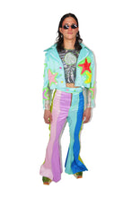 Load image into Gallery viewer, Sea Star & Lettuce Single Ply Cropped Jacket