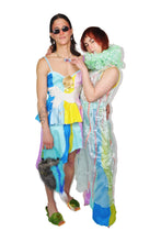 Load image into Gallery viewer, Pooping Seagull Taffeta Empire Blouse