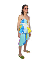 Load image into Gallery viewer, Pooping Seagull Taffeta Empire Blouse