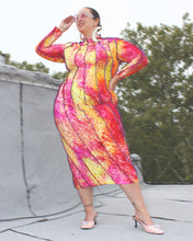 Load image into Gallery viewer, Confetti Sunset Evening Gown