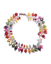 Load image into Gallery viewer, Full Spectrum Freshwater Pearl Pride Choker
