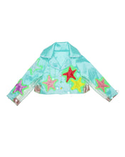 Load image into Gallery viewer, Sea Star & Lettuce Single Ply Cropped Jacket