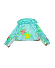 Load image into Gallery viewer, Sea Star & Lettuce Single Ply Cropped Jacket