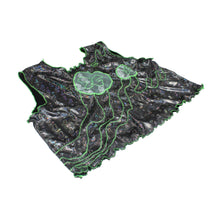 Load image into Gallery viewer, Oil Slick Moon Jelly Cut-off Blouse