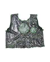 Load image into Gallery viewer, Oil Slick Moon Jelly Cut-off Blouse