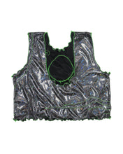 Load image into Gallery viewer, Oil Slick Moon Jelly Cut-off Blouse