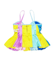 Load image into Gallery viewer, Pooping Seagull Taffeta Empire Blouse