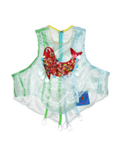 Load image into Gallery viewer, Rainbow Trout Sleeveless Blouse