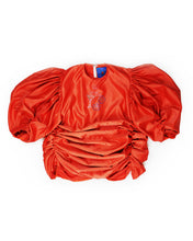 Load image into Gallery viewer, "Special Lady" Ruched Mini Bridal Satin Moo Moo Dress