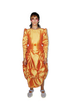 Load image into Gallery viewer, Grapefruit Sunrise Taffeta Evening Gown