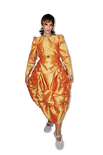 Load image into Gallery viewer, Grapefruit Sunrise Taffeta Evening Gown
