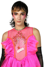 Load image into Gallery viewer, Burn 2 Ride Organza Cocktail Dress