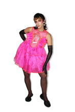 Load image into Gallery viewer, Burn 2 Ride Organza Cocktail Dress