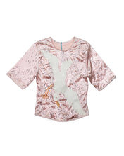 Load image into Gallery viewer, Mackerel Sky Spandex Seagull Blouse