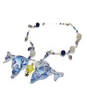 Load image into Gallery viewer, GAY Kissing Dolphin Necklace