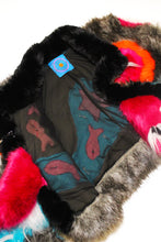 Load image into Gallery viewer, Saggy Fuchsia Fish Titty Faux Fur Bolero