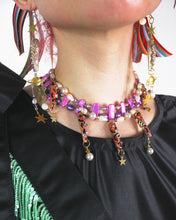 Load image into Gallery viewer, Fuchsia Freshwater Tennis Necklace