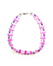 Load image into Gallery viewer, Fuchsia Freshwater Tennis Necklace