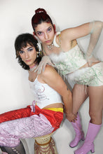 Load image into Gallery viewer, 006 Pierced and Tatted Spaghetti Strap Bustier