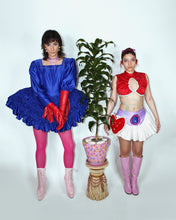 Load image into Gallery viewer, 004 "Sailor Jersey Shore" Triple Hoop Mini Ball Gown