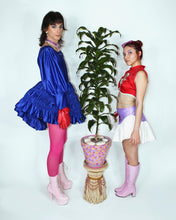 Load image into Gallery viewer, 004 "Sailor Jersey Shore" Triple Hoop Mini Ball Gown