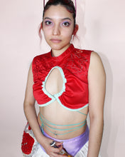 Load image into Gallery viewer, 005 Knock off Shein Sexy Cherubim Bridal Satin Top