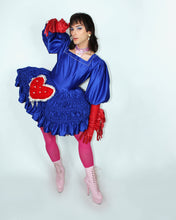 Load image into Gallery viewer, 004 "Sailor Jersey Shore" Triple Hoop Mini Ball Gown