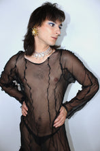 Load image into Gallery viewer, 008 Smokey Gauze Bias Gown I