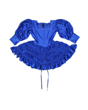 Load image into Gallery viewer, 004 "Sailor Jersey Shore" Triple Hoop Mini Ball Gown