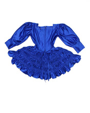 Load image into Gallery viewer, 004 "Sailor Jersey Shore" Triple Hoop Mini Ball Gown