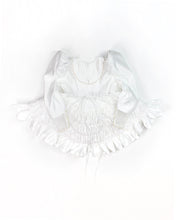 Load image into Gallery viewer, 013 Absurdist Boardwalk Bride Triple Hoop Mini-Wedding Gown