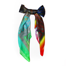 Load image into Gallery viewer, Silk Scarf III: Digital Atlantis