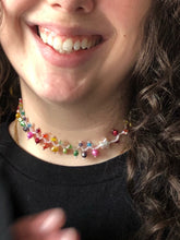 Load image into Gallery viewer, Full Spectrum Freshwater Pearl Pride Choker
