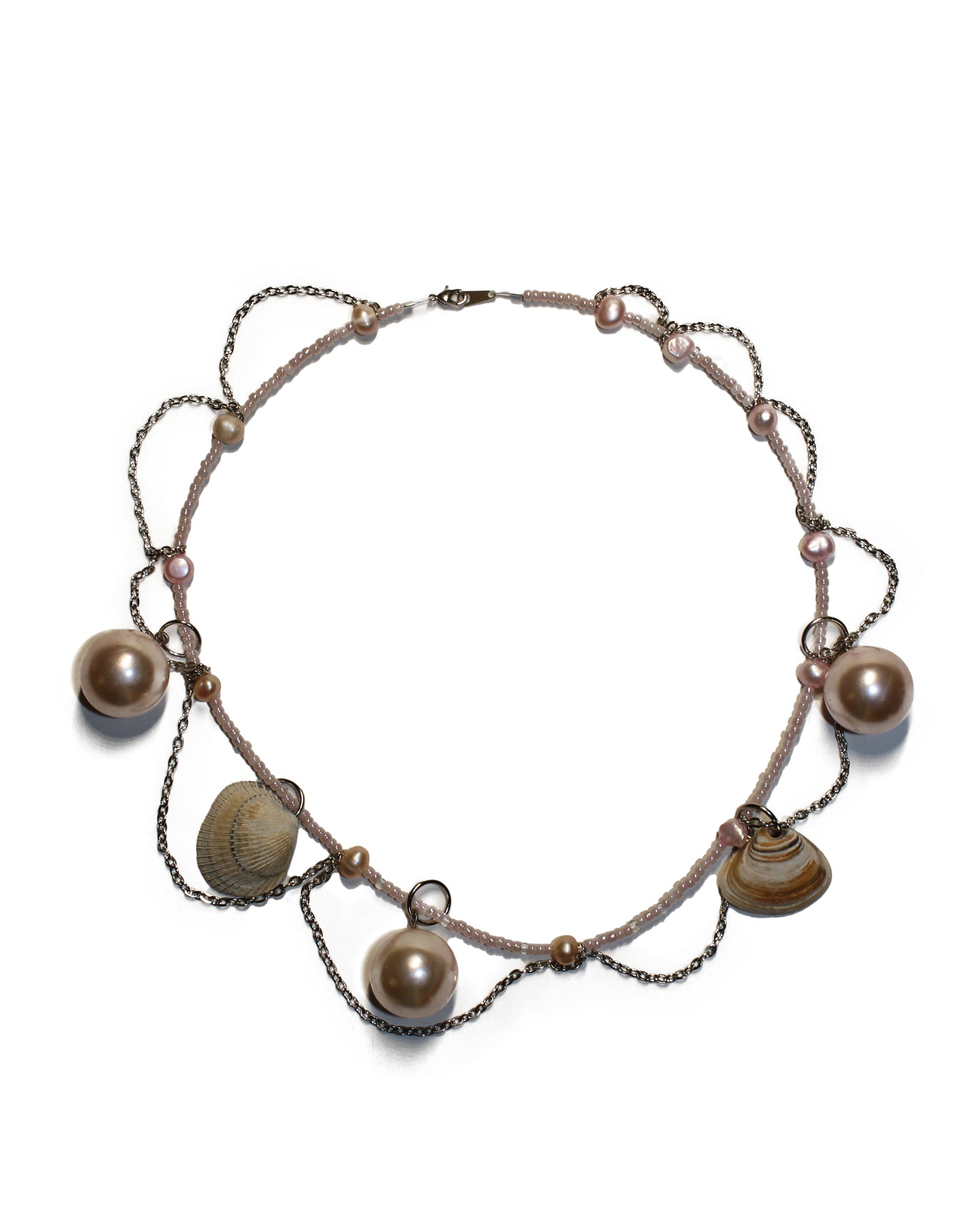 Jacob Riis Clam and Ark Necklace