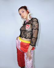 Load image into Gallery viewer, 006 Heart Suit Taffeta Bloomers
